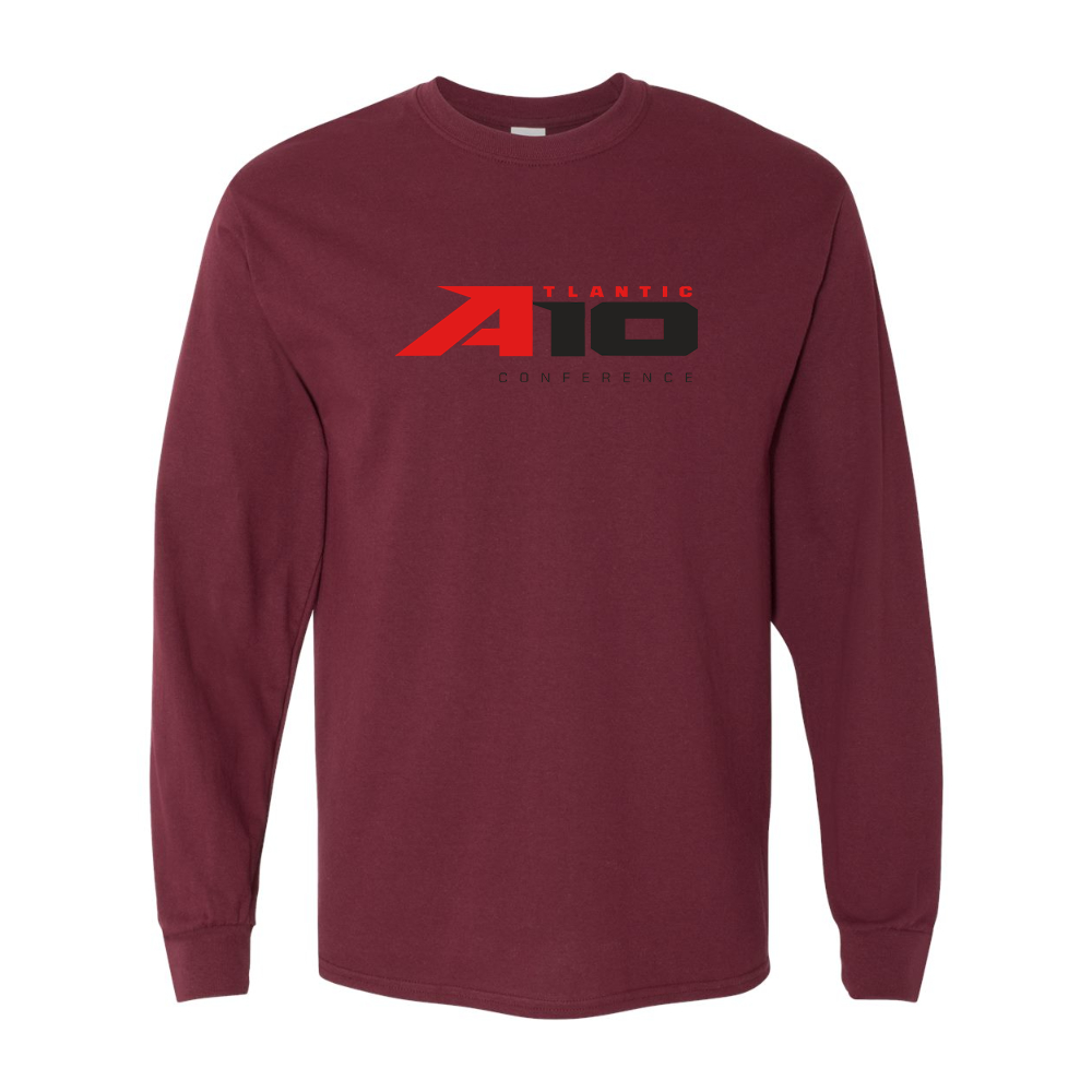 Men's Atlantic 10 Conference Gildan Heavy Cotton Long Sleeve T-Shirt