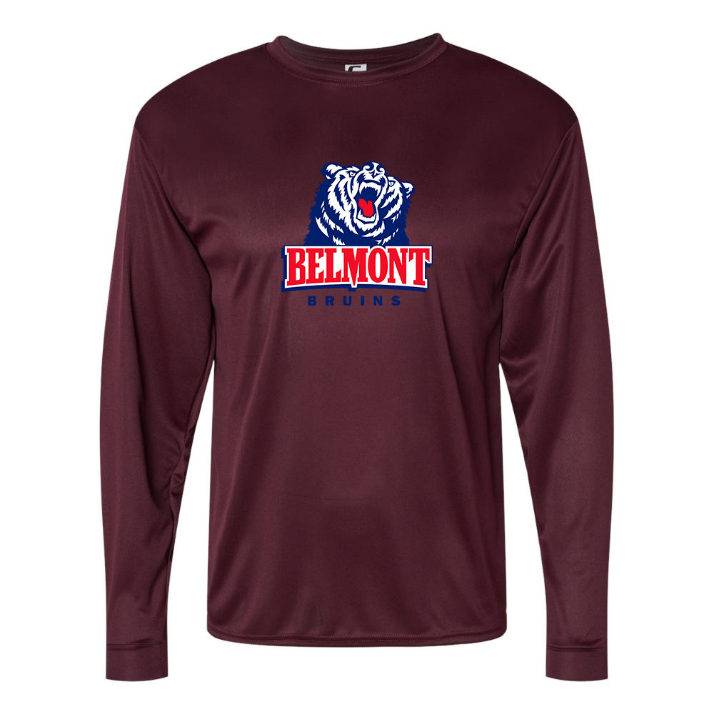 Men's Belmont Bruins Performance Long Sleeve T-Shirt
