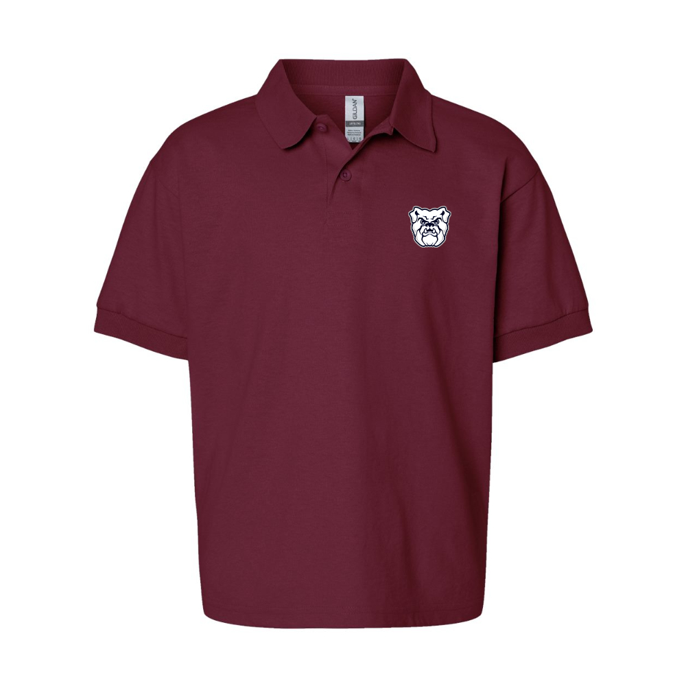 Youth Butler Bulldogs Gildan Dry Blend Jersey Polo