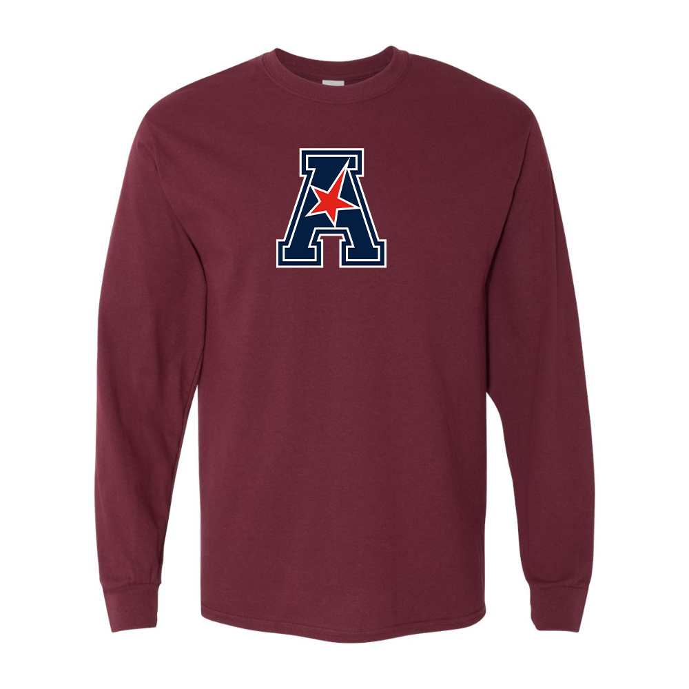 Men's American Athletic Conference Gildan Heavy Cotton Long Sleeve T-Shirt