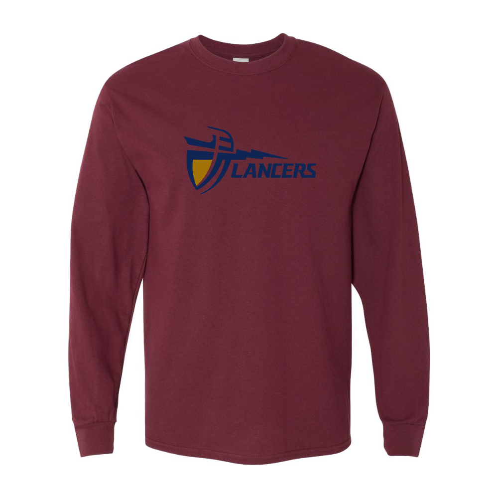 Men's California Baptist Lancers Gildan Heavy Cotton Long Sleeve T-Shirt