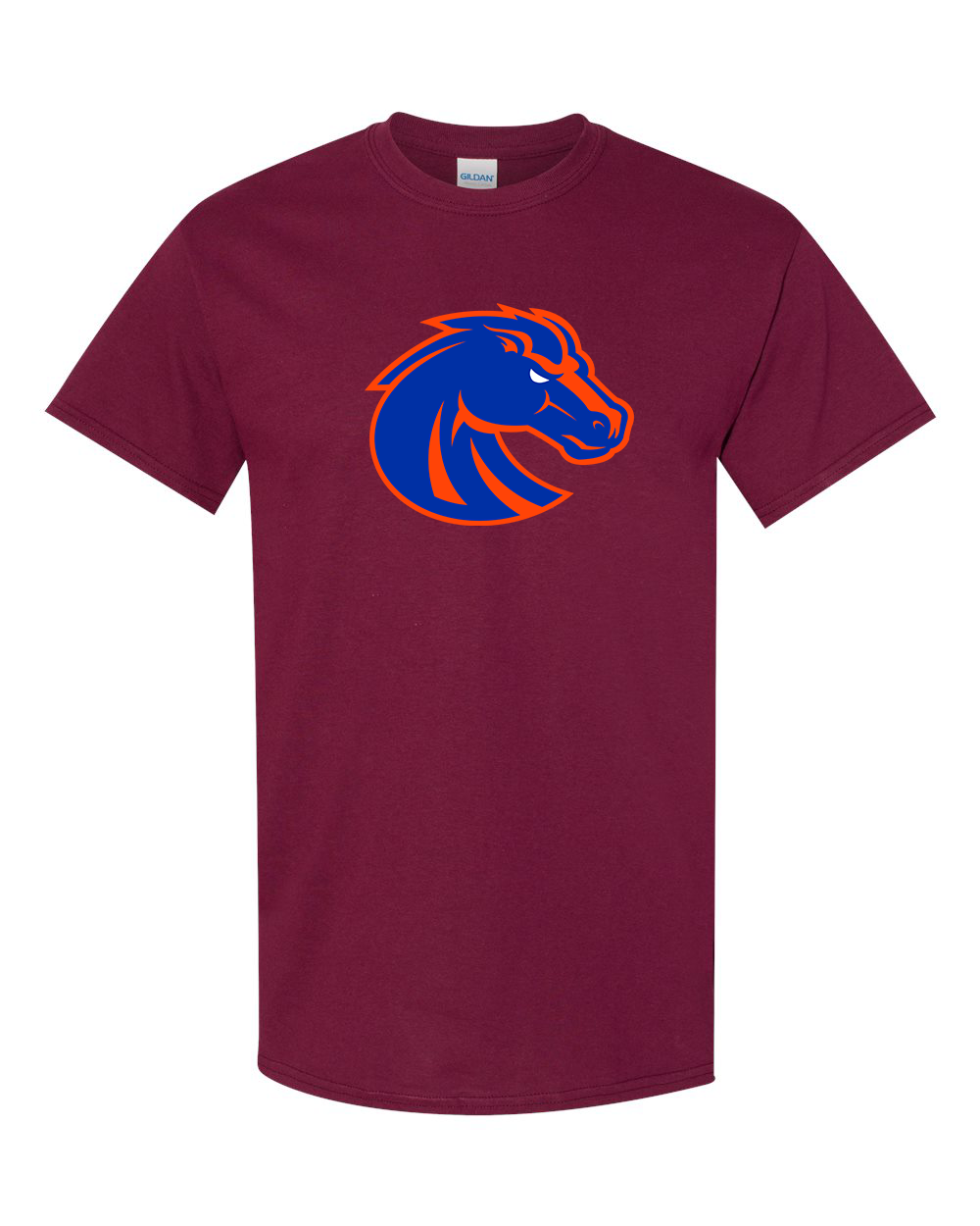 Men's Boise State Broncos Gildan Heavy Cotton T-Shirt