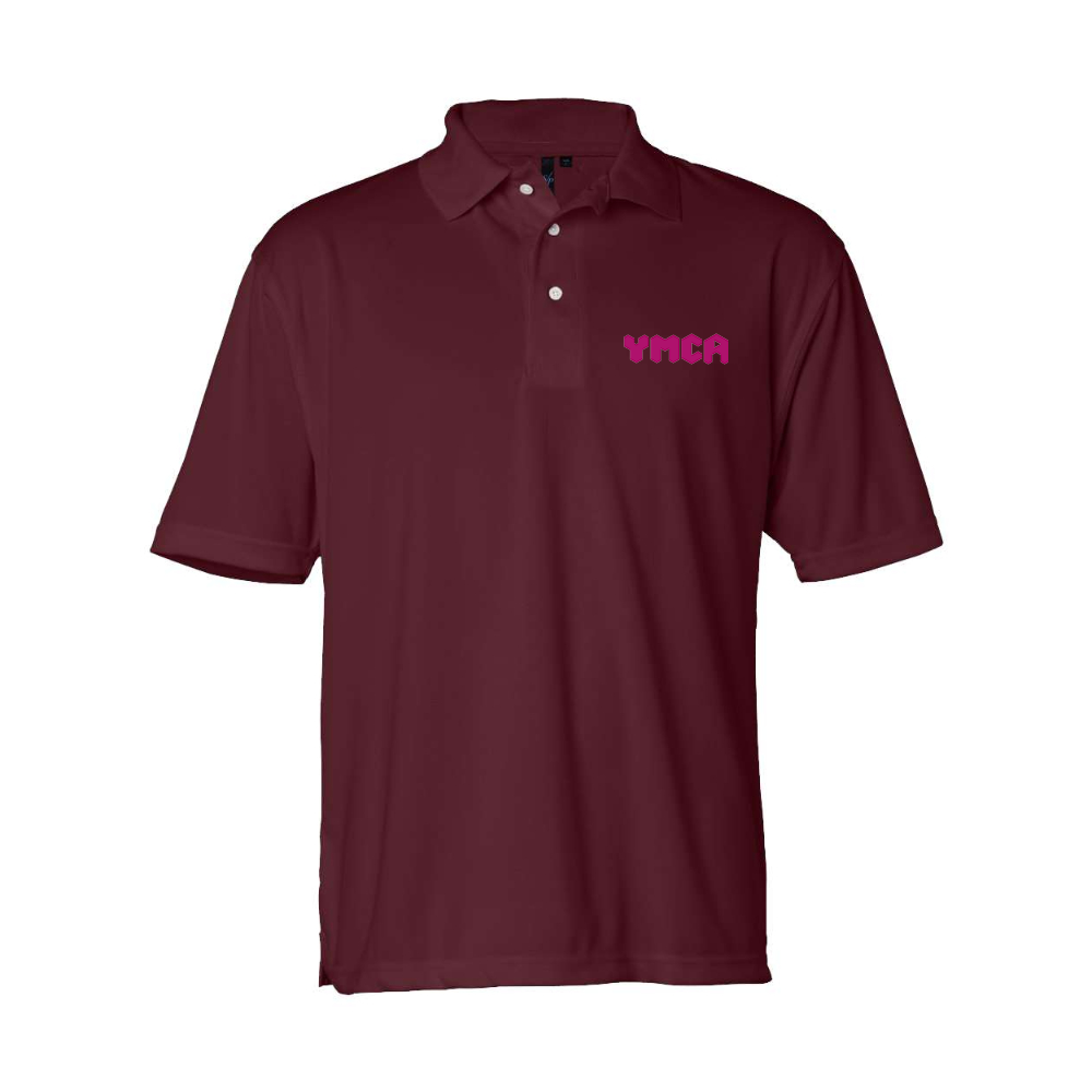 Men's YMCA Mauve Sierra Pacific Moisture Free Mesh Polo
