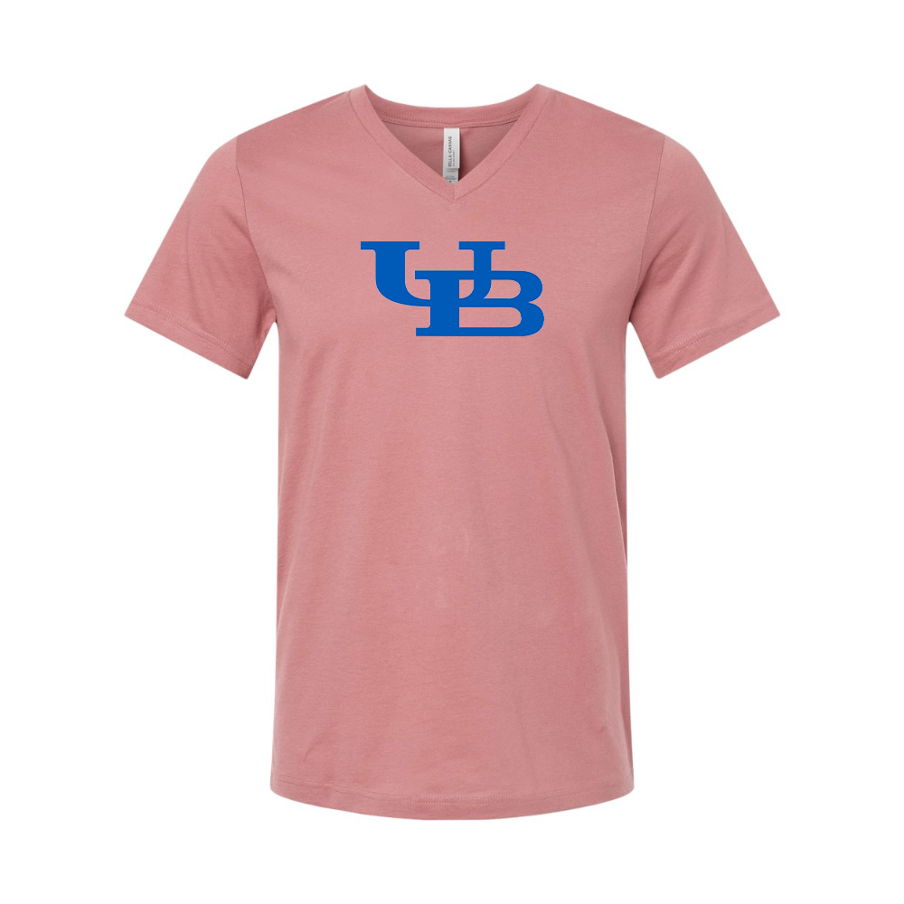 Buffalo Bulls BELLA CANVAS - Jersey V-Neck T-Shirt