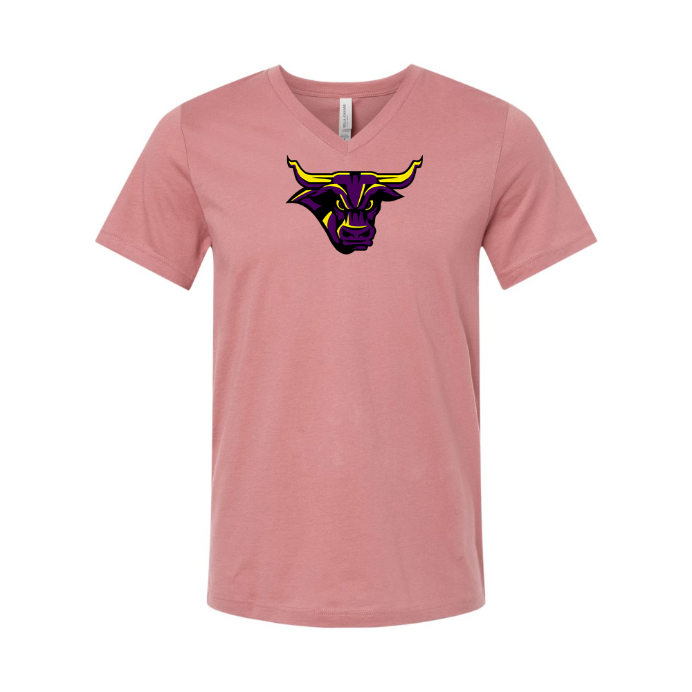 Minnesota State Mavericks BELLA CANVAS - Jersey V-Neck T-Shirt