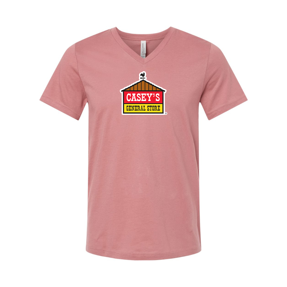 Casey's General Store BELLA CANVAS - Jersey V-Neck T-Shirt