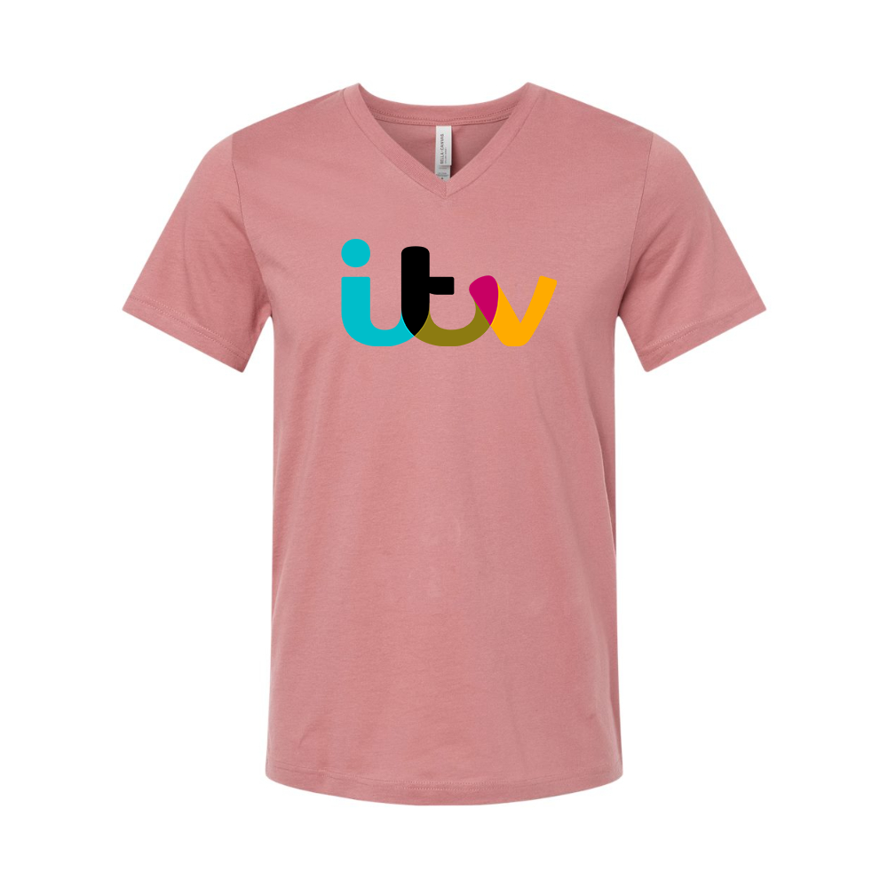Itv BELLA CANVAS - Jersey V-Neck T-Shirt