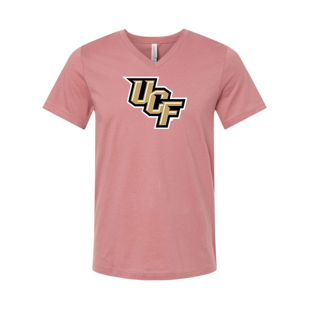 Central Florida Knights BELLA CANVAS - Jersey V-Neck T-Shirt