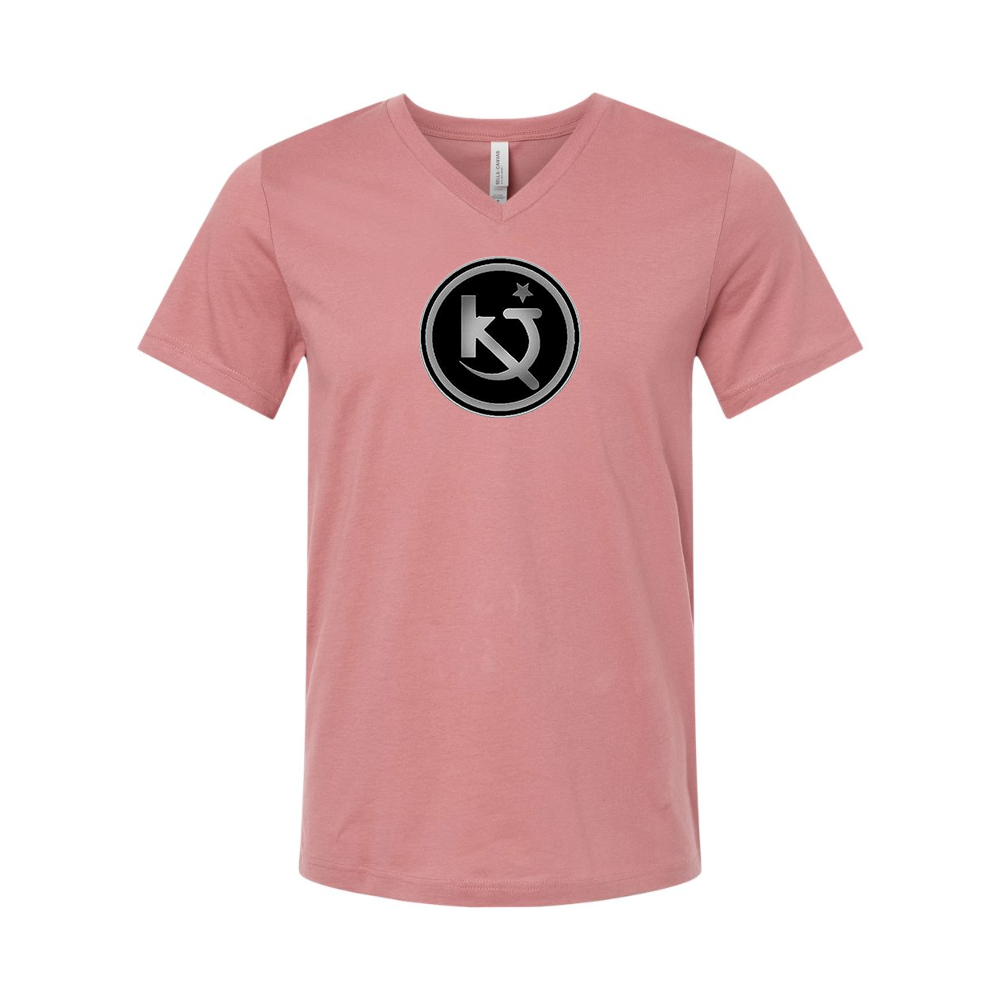 Killing Joke BELLA CANVAS - Jersey V-Neck T-Shirt