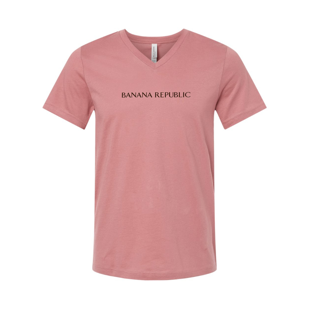 Banana Republic BELLA CANVAS - Jersey V-Neck T-Shirt