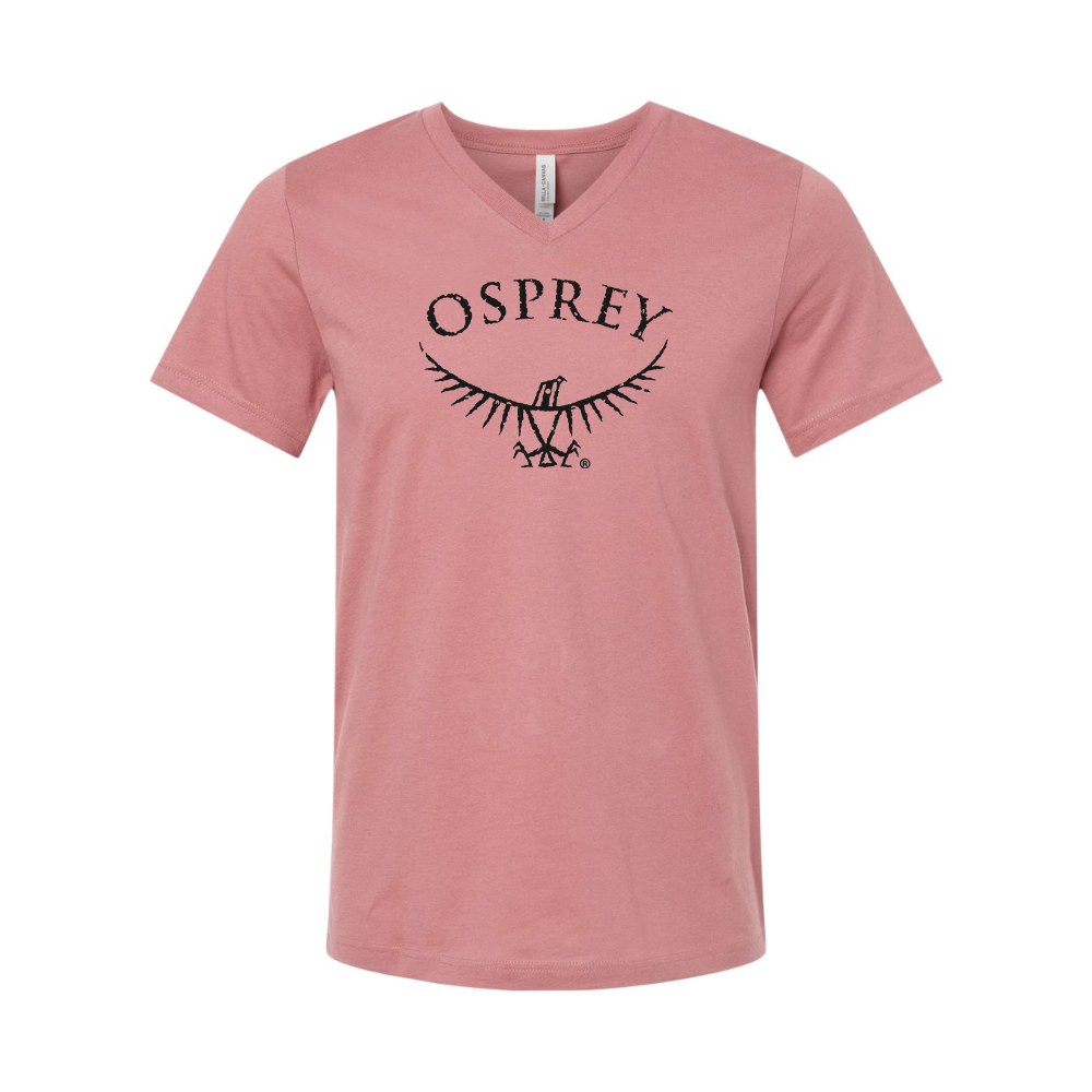 Osprey Black BELLA CANVAS - Jersey V-Neck T-Shirt