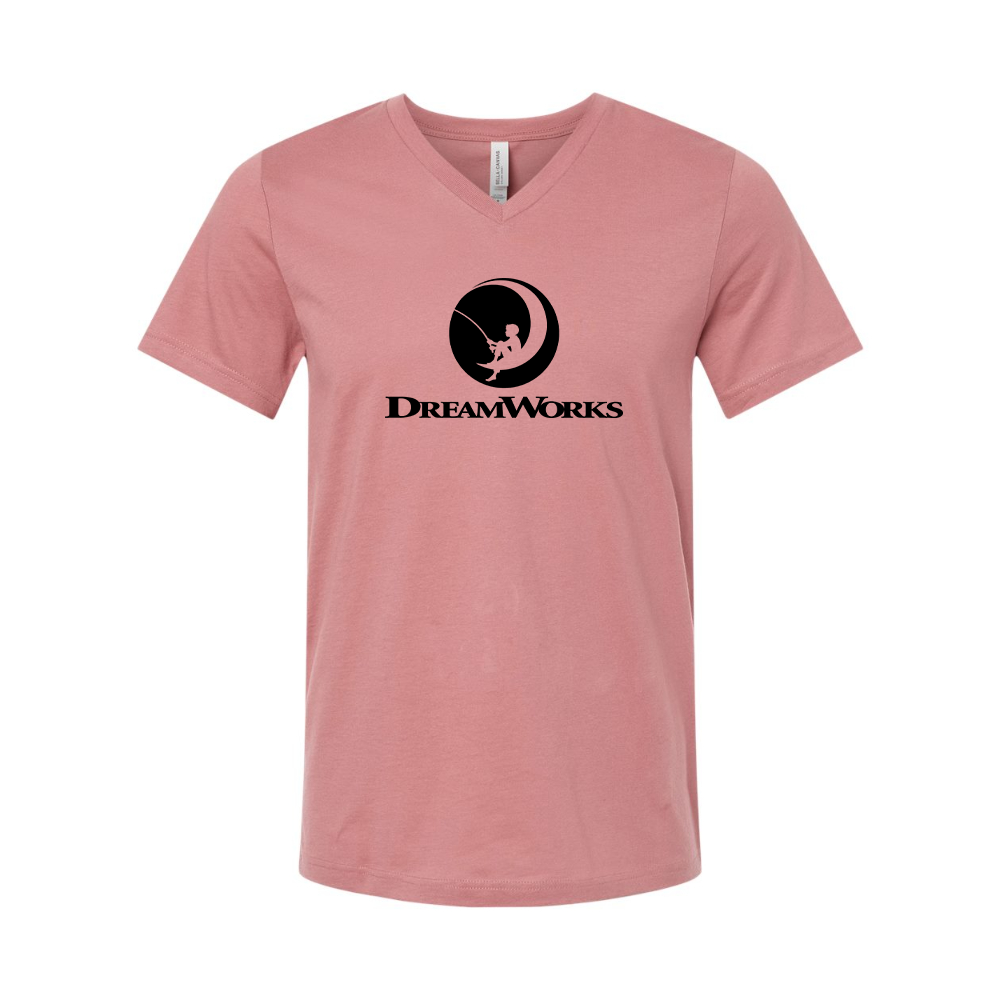 Dreamworks BELLA CANVAS - Jersey V-Neck T-Shirt