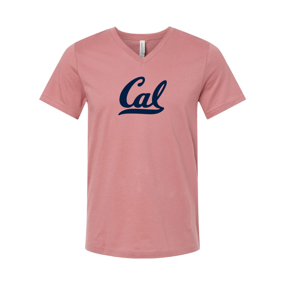 California Golden Bears BELLA CANVAS - Jersey V-Neck T-Shirt