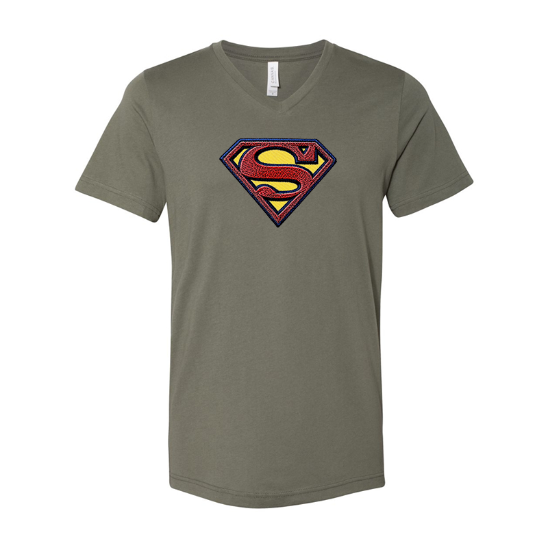 (Design Here) BELLA CANVAS - Jersey V-Neck T-Shirt