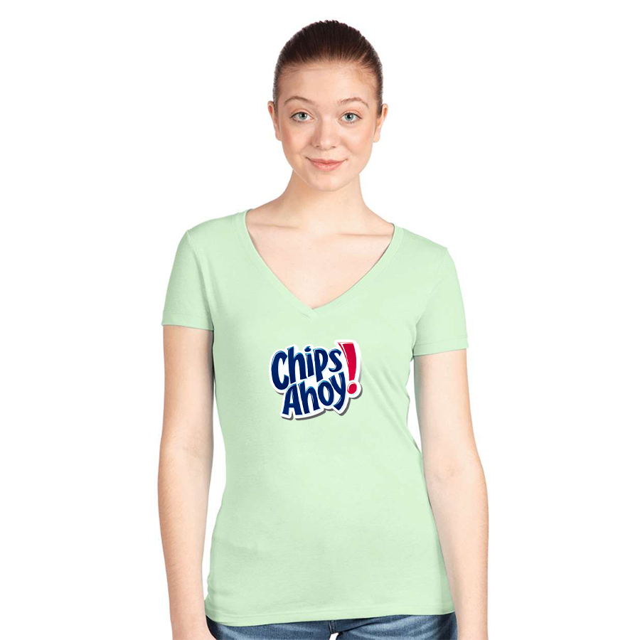 Women's Chips Ahoy Next Level V-Neck T-Shirt
