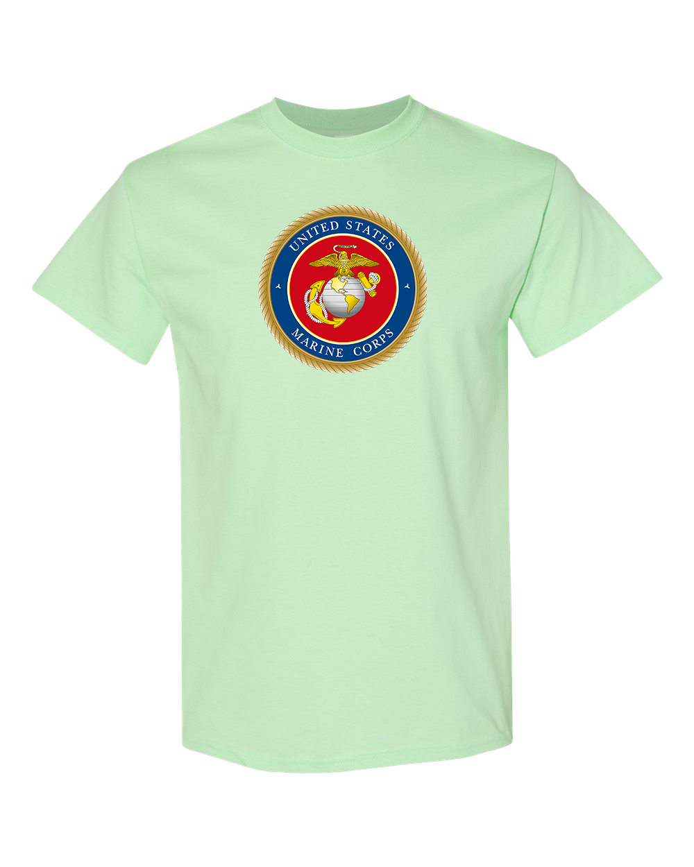 Men's USMC Emblem Gildan Heavy Cotton T-Shirt