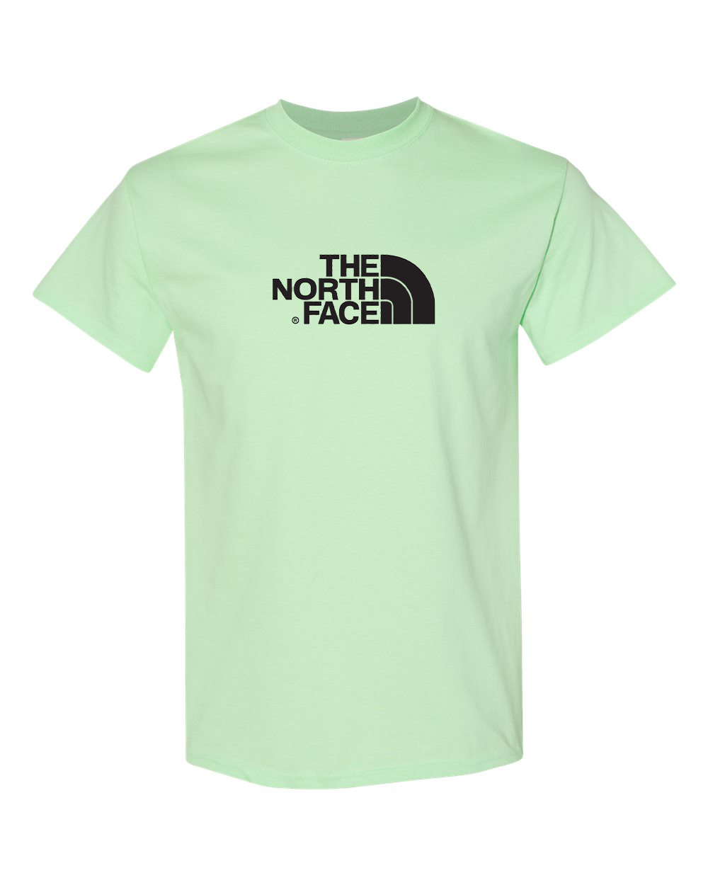 Men's The North Face Black Gildan Heavy Cotton T-Shirt