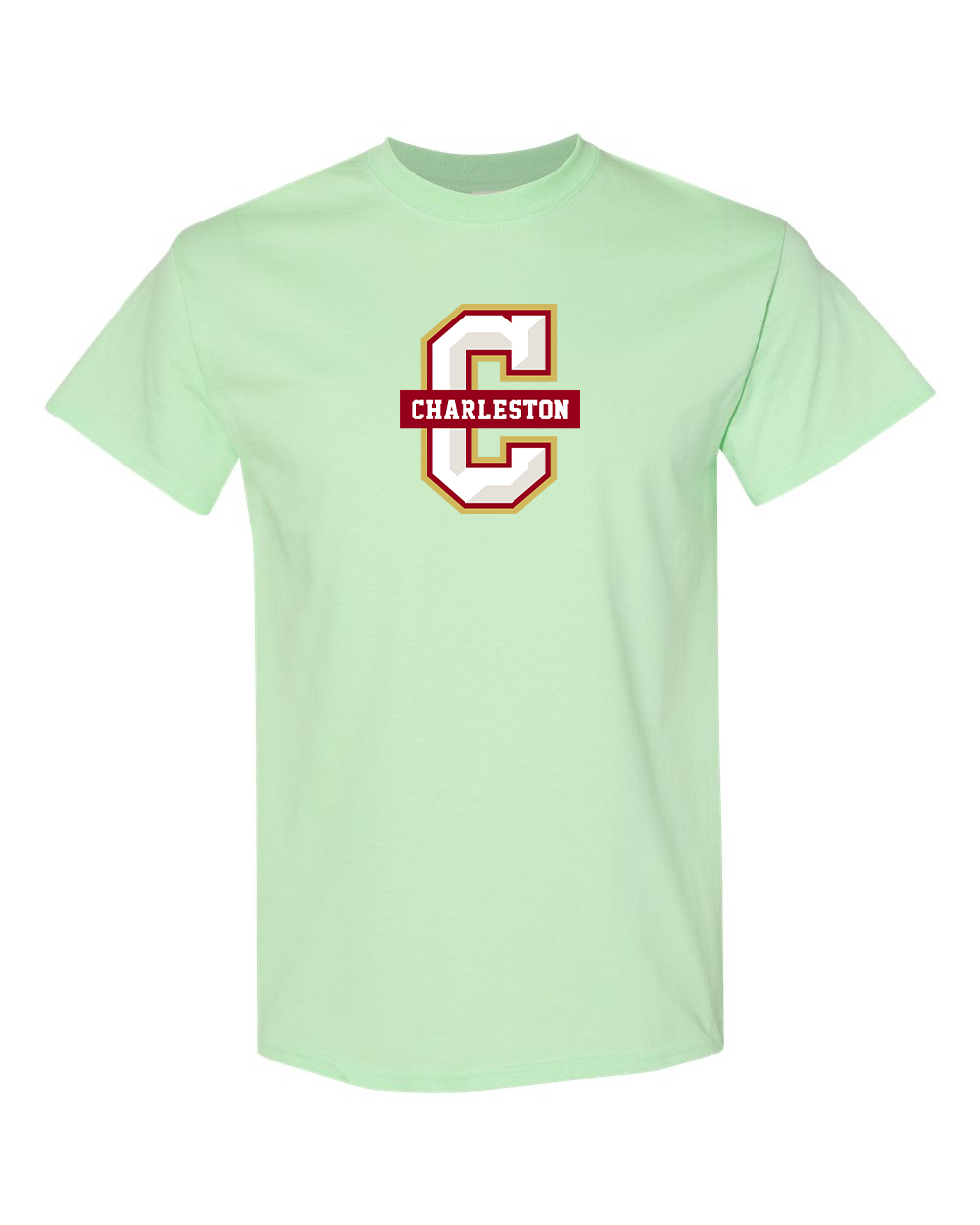 Men's Charleston Cougars Gildan Heavy Cotton T-Shirt