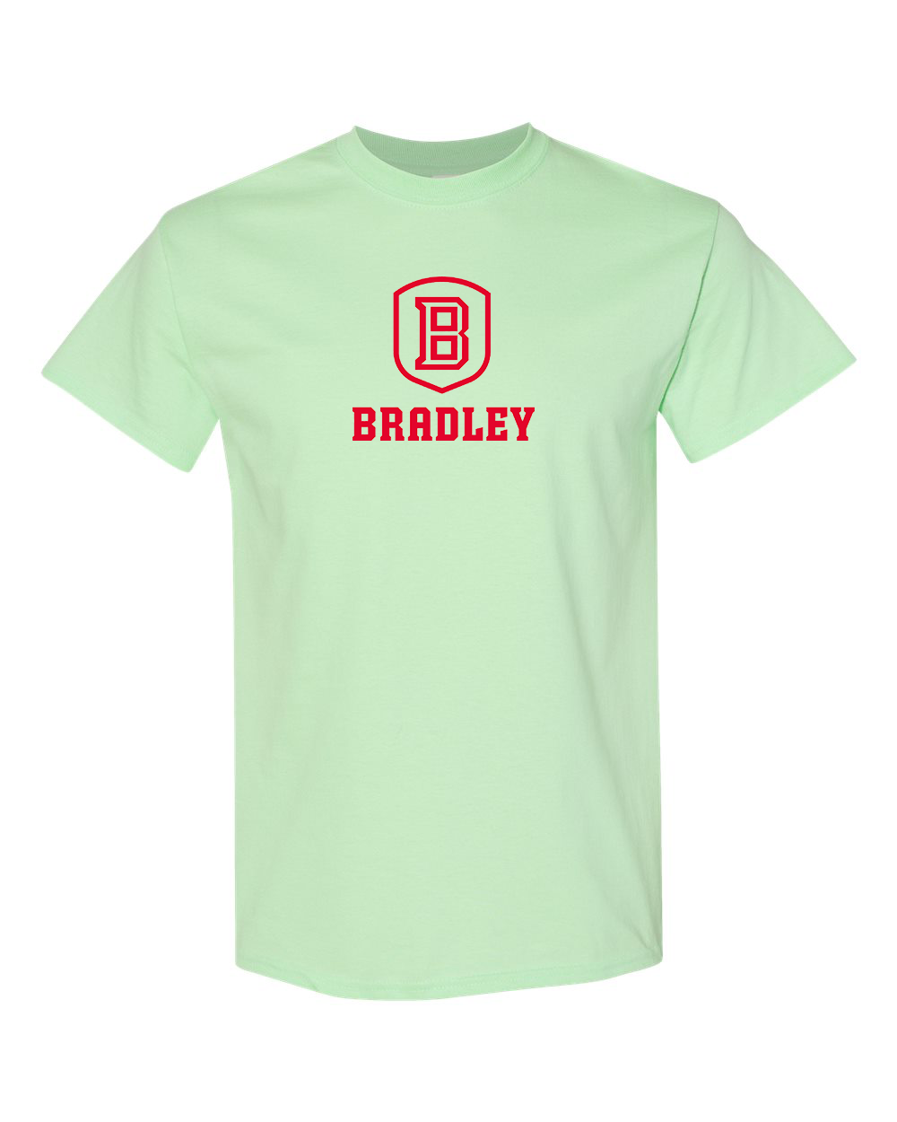 Men's Bradley Braves Gildan Heavy Cotton T-Shirt