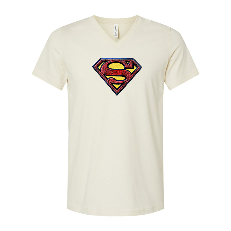 (Design Here) BELLA CANVAS - Jersey V-Neck T-Shirt