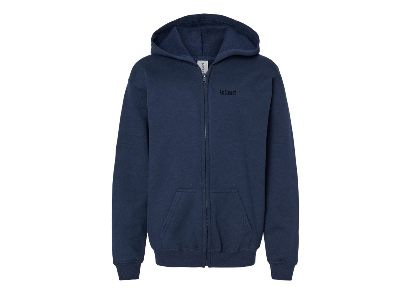 Youth Ann Summers Gildan Heavy Blend Full Zip Hooded Sweatshirt