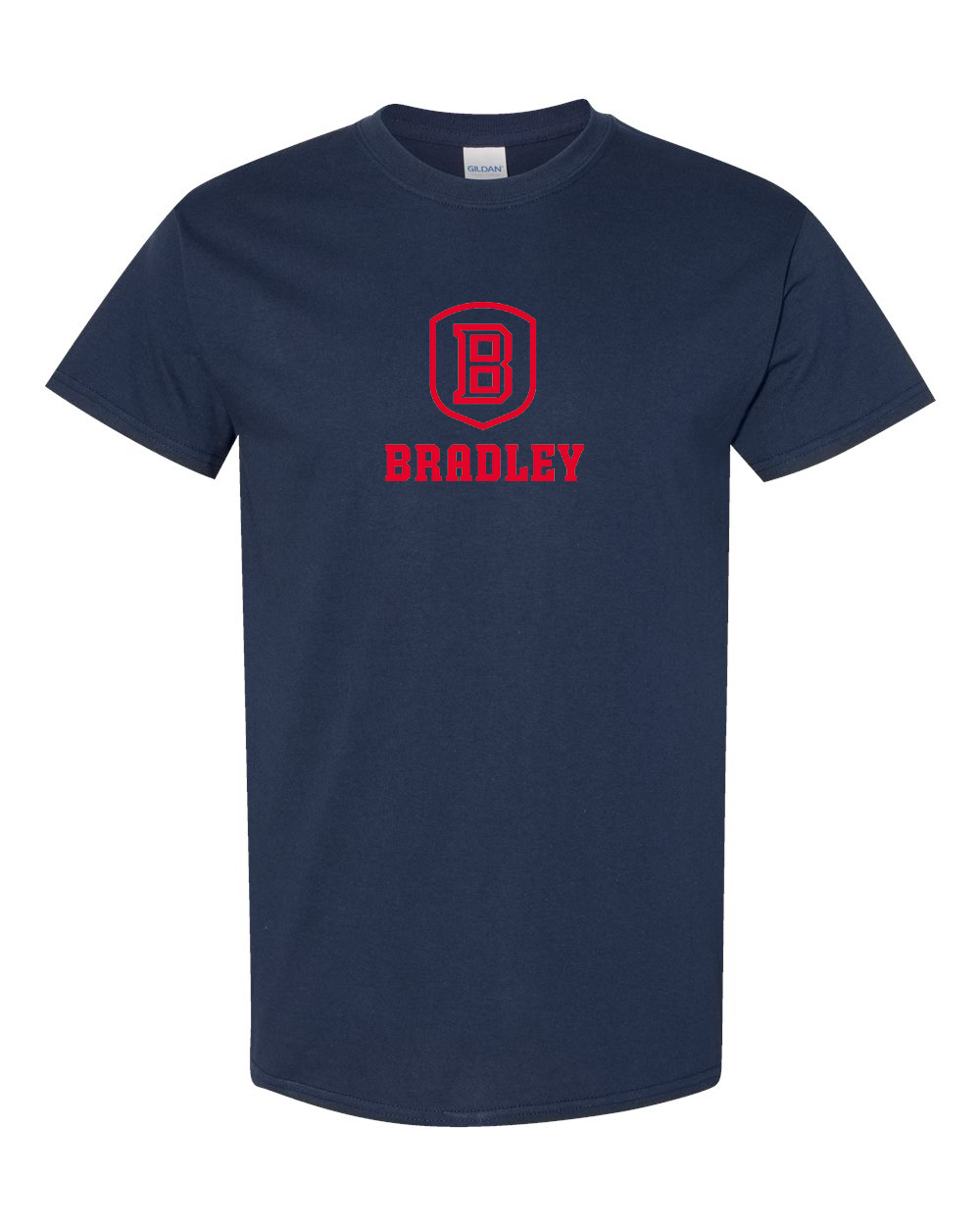 Men's Bradley Braves Gildan Heavy Cotton T-Shirt