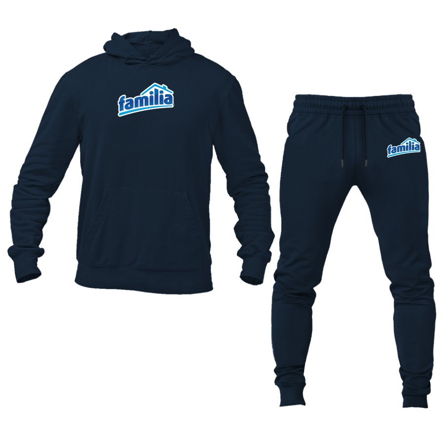 Men's Familia Logo Hoodie Joggers Set