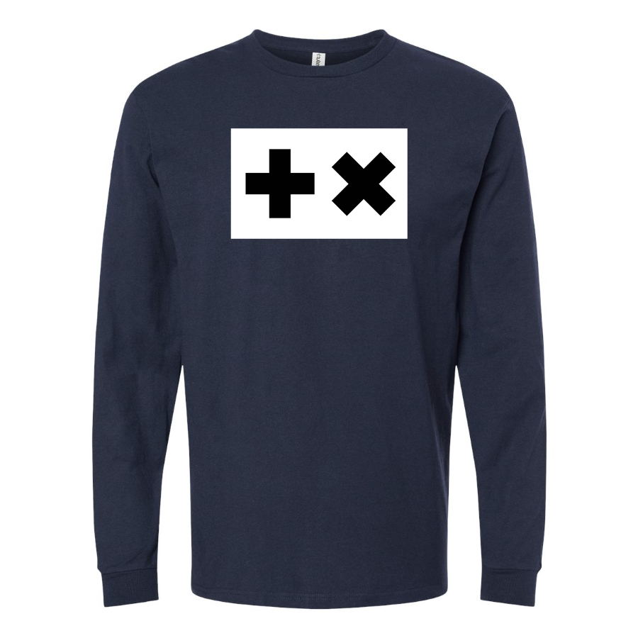 Men's Martin Garrix Logo Cotton Long Sleeve T-Shirt
