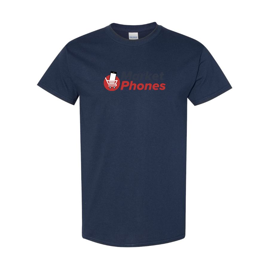 Men's MarketPhones.com Logo Cotton T-Shirt