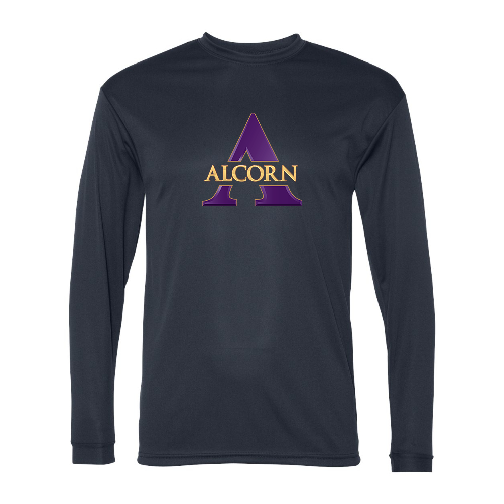 Men's Alcorn State Braves Performance Long Sleeve T-Shirt