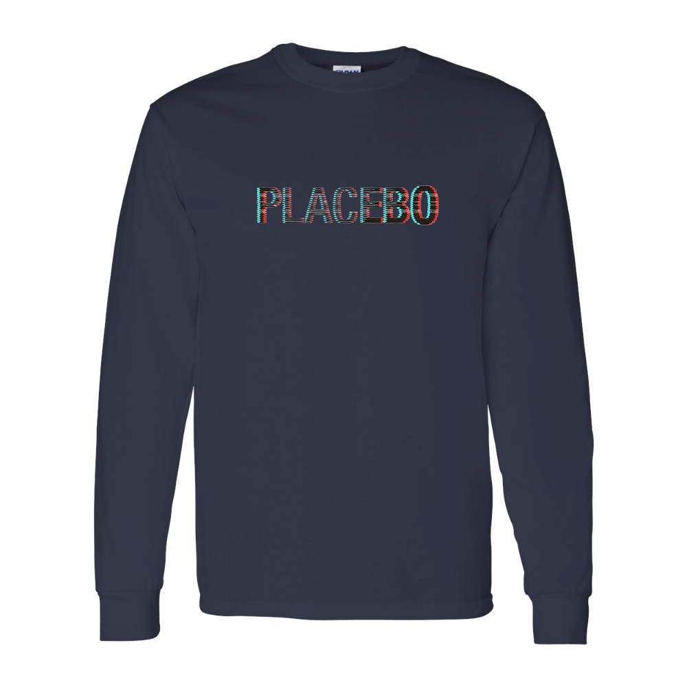Men's Placebo Gildan Heavy Cotton Long Sleeve T-Shirt