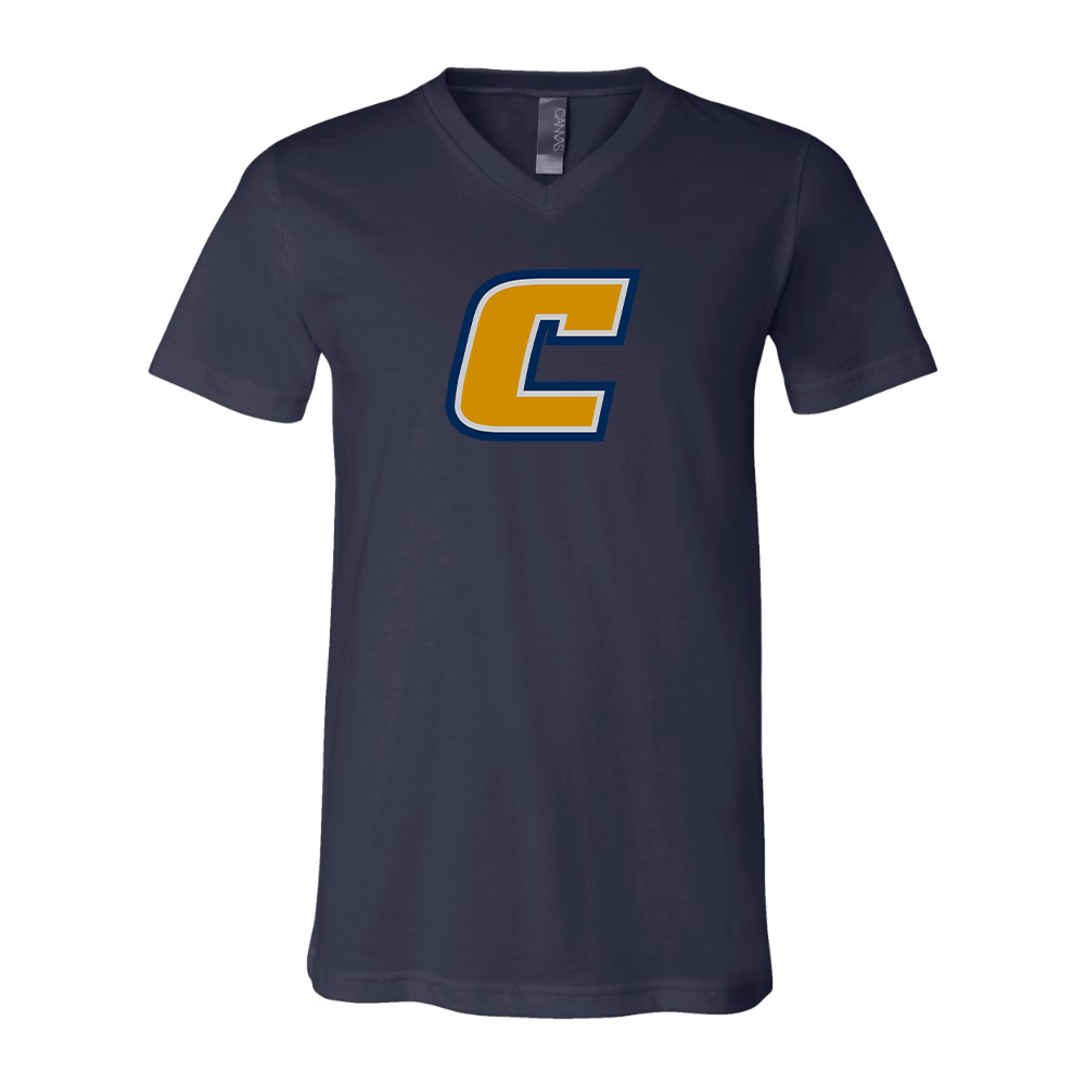 Chattanooga Mocs BELLA CANVAS - Jersey V-Neck T-Shirt