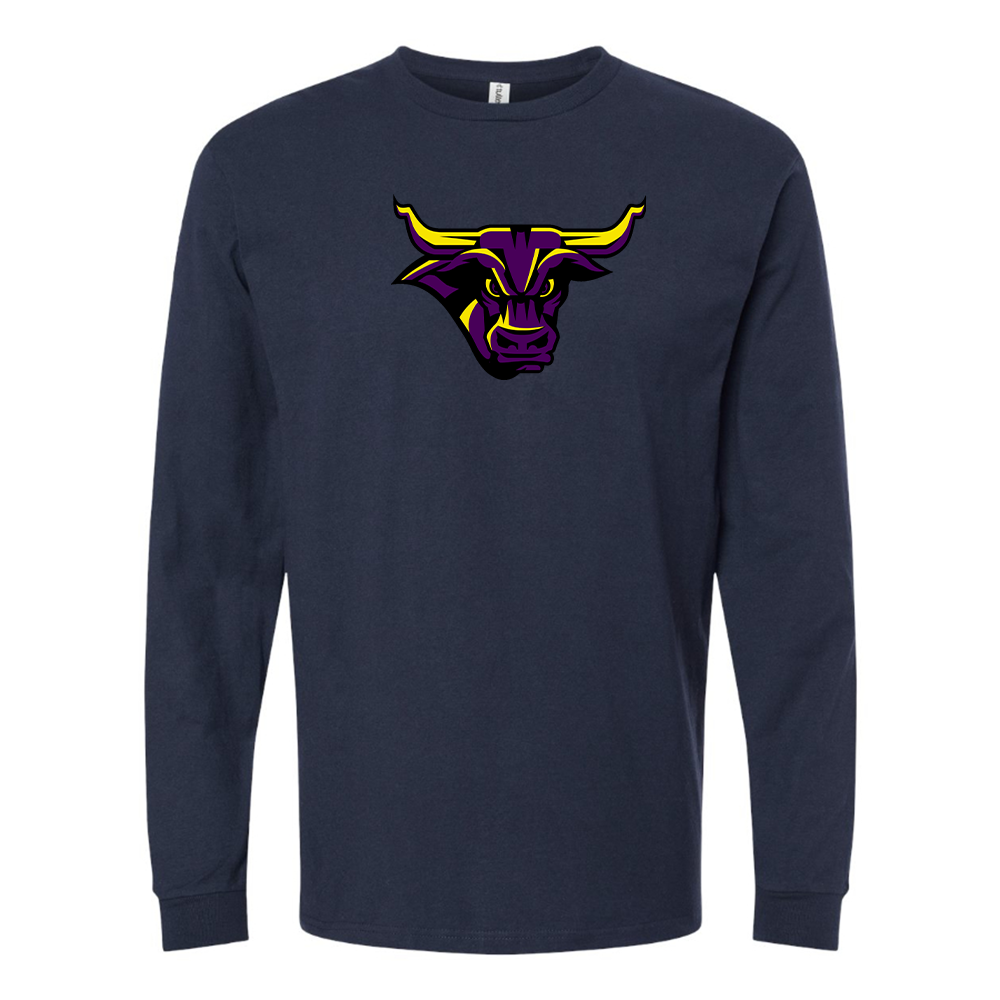 Men's Minnesota State Mavericks Logo Cotton Long Sleeve T-Shirt