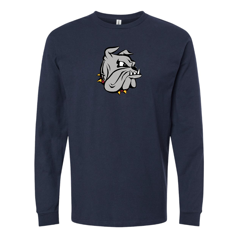 Men's Minnesota Duluth Bulldogs Cotton Long Sleeve T-Shirt