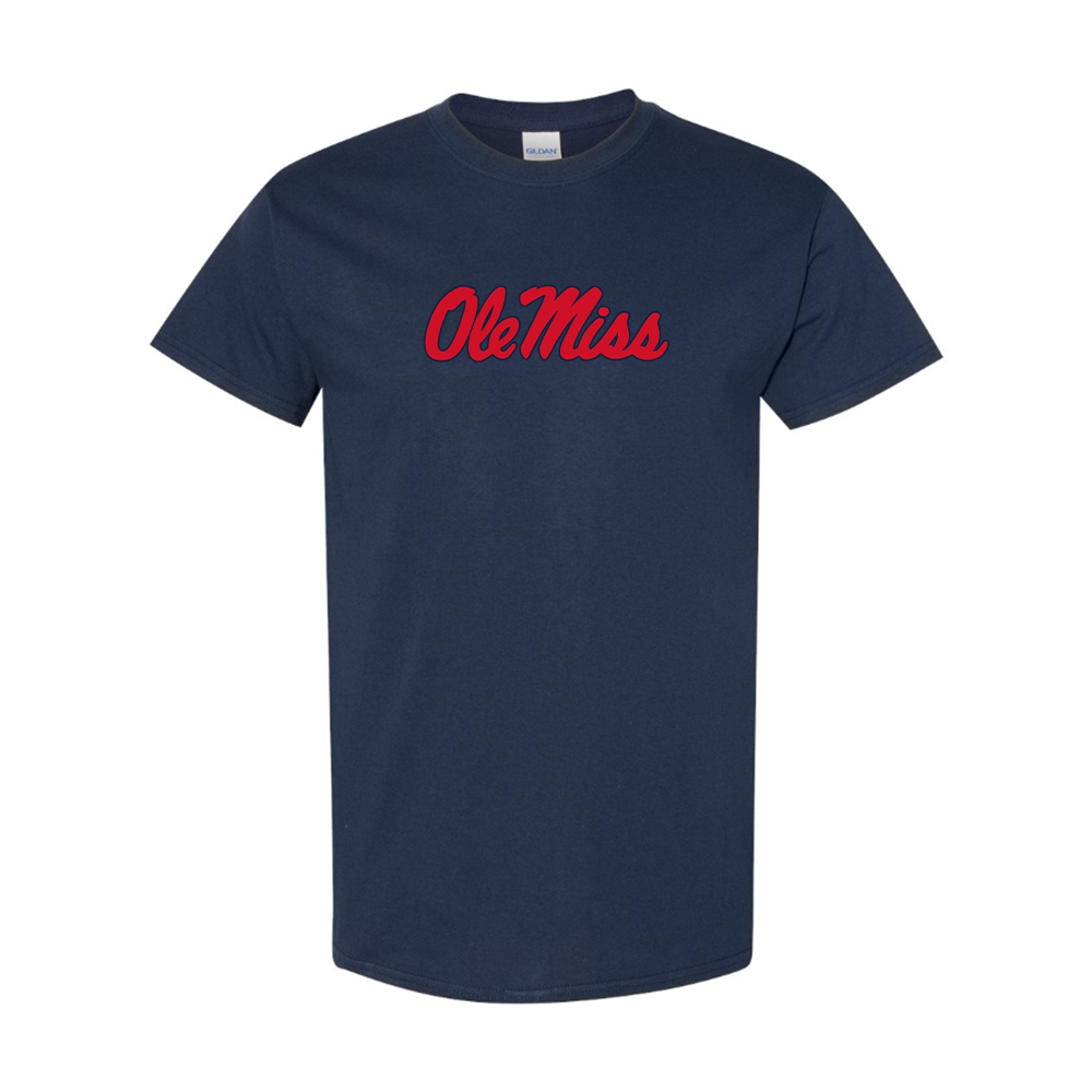 Men's Mississippi Rebels Logo Cotton T-Shirt