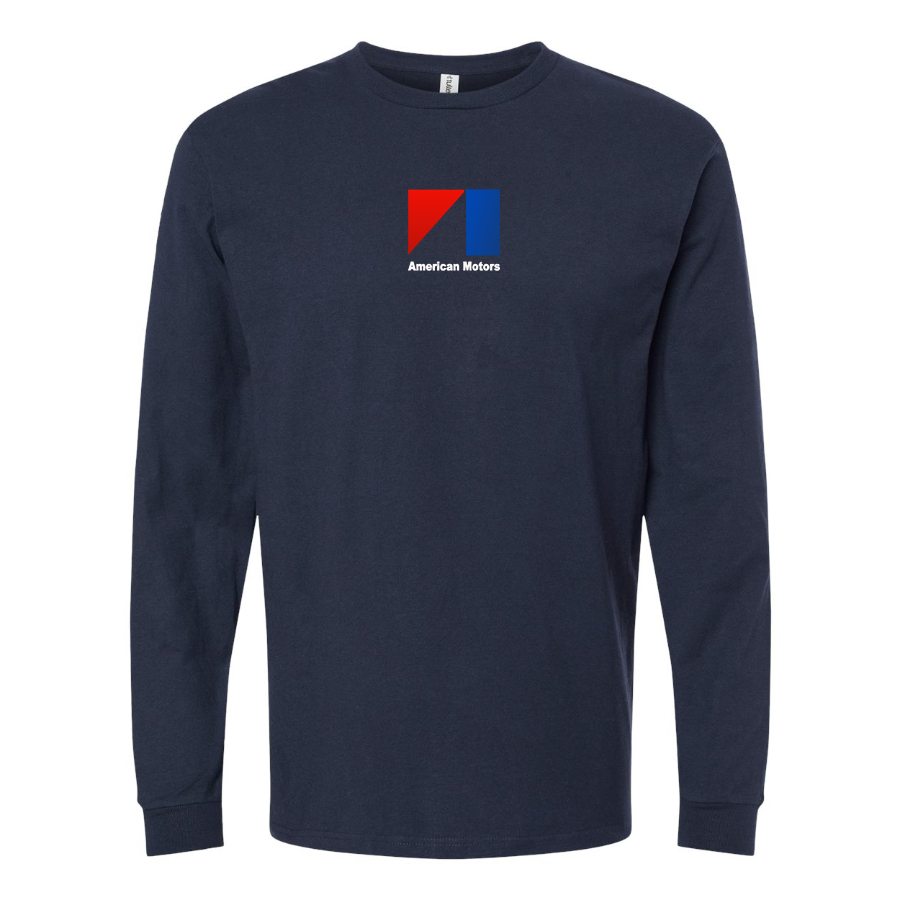 Men's AMC Logo Cotton Long Sleeve T-Shirt