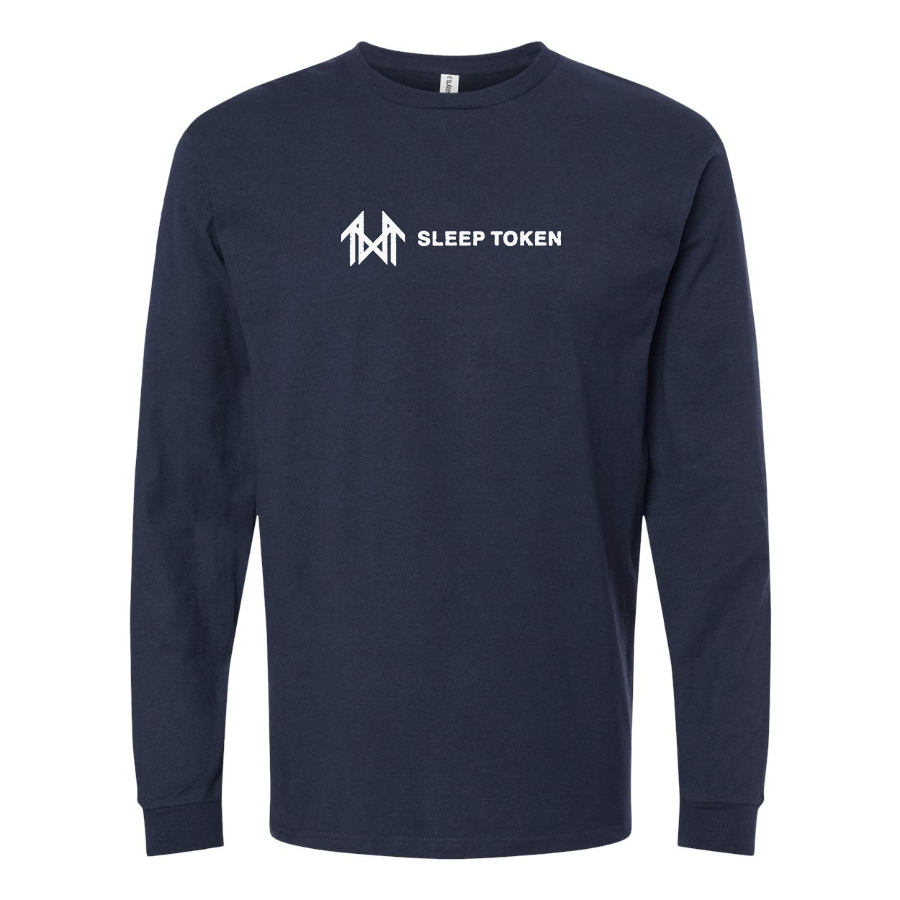 Men's Sleep Token Logo Cotton Long Sleeve T-Shirt
