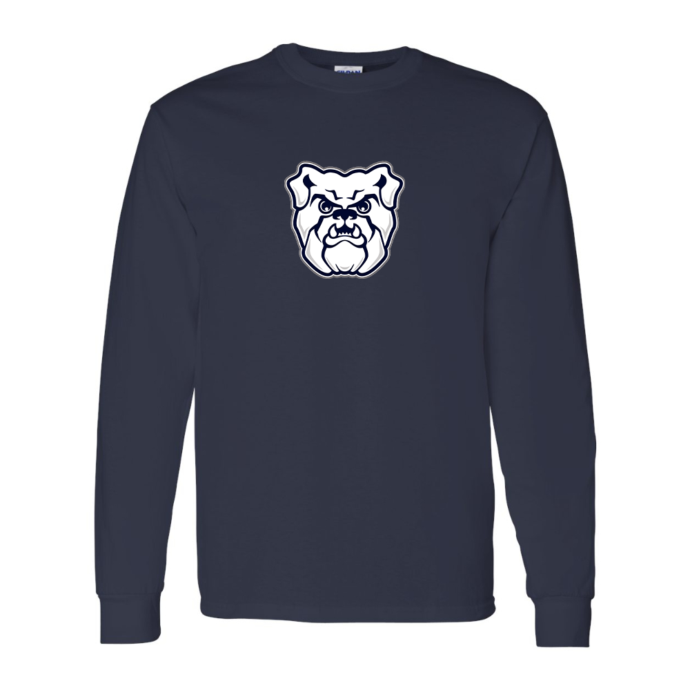 Men's Butler Bulldogs Gildan Heavy Cotton Long Sleeve T-Shirt