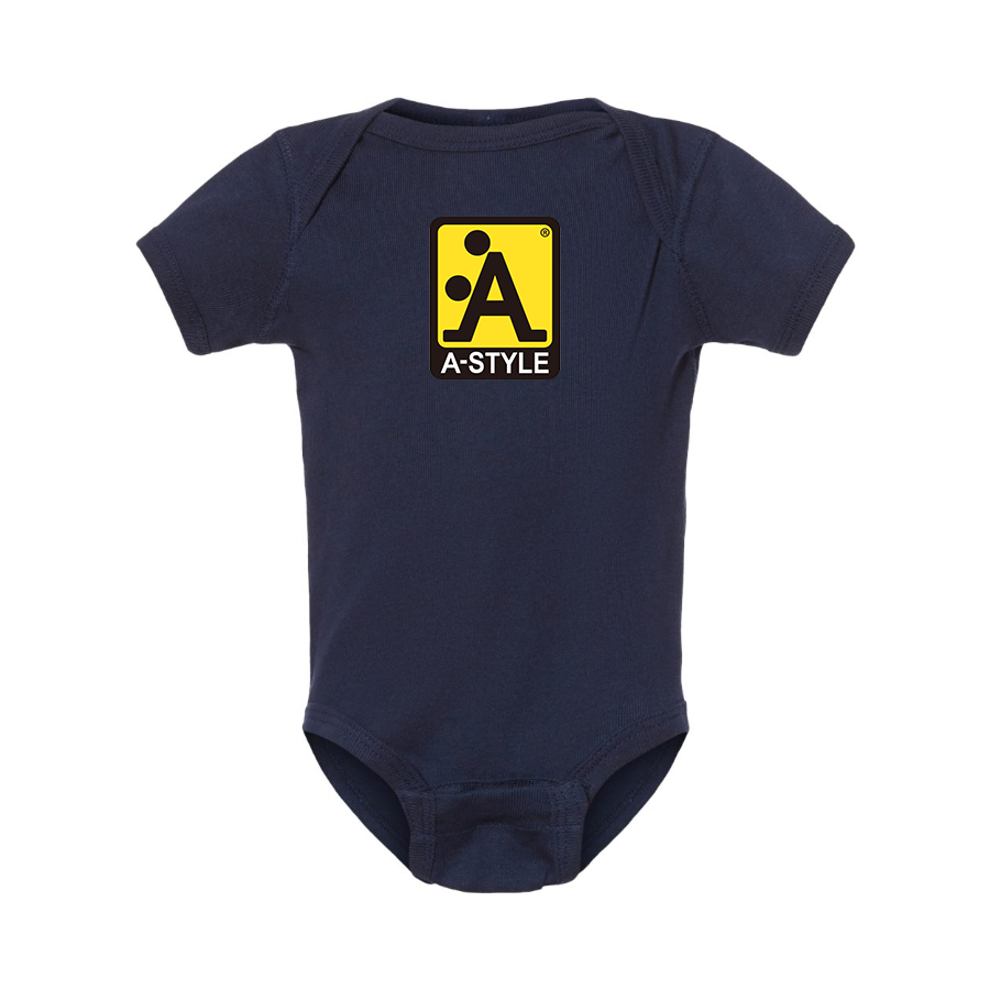 A Style Logo Baby Onesie Romper