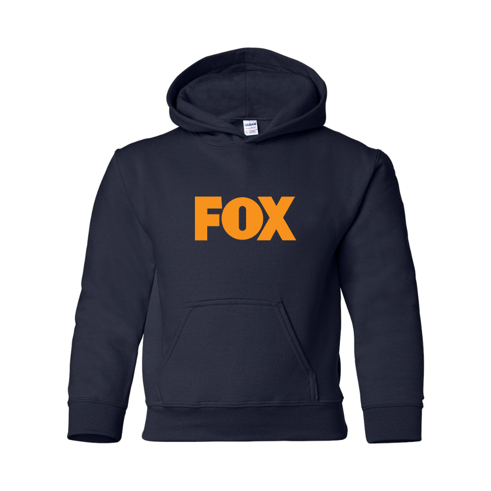 Youth Fox Gildan Heavy Blend Hooded Sweatshirt