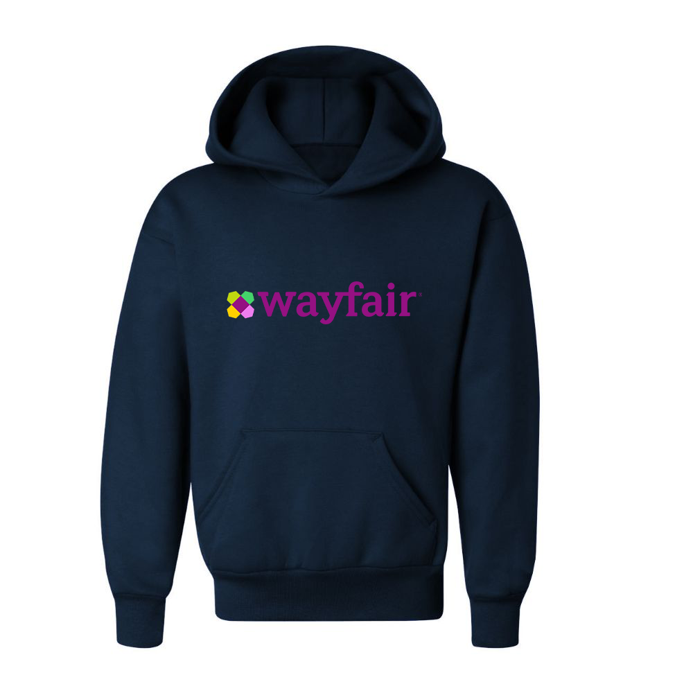 Youth Wayfair Logo Pullover Hoodie