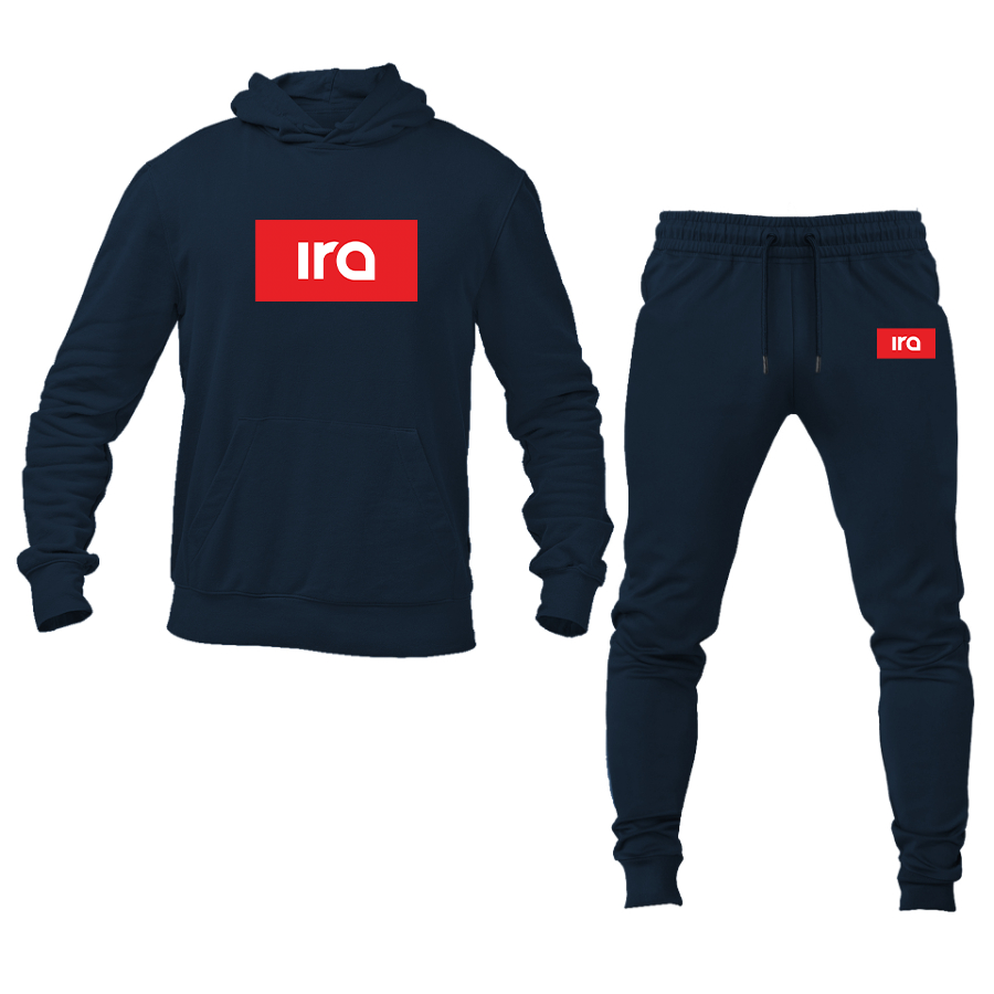 Men's IRA Logo Hoodie Joggers Set