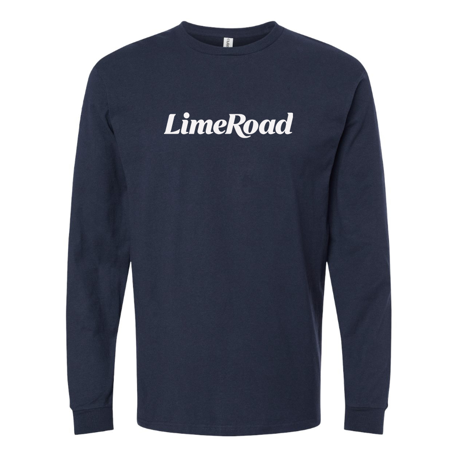 Men's Limeroad Logo Cotton Long Sleeve T-Shirt