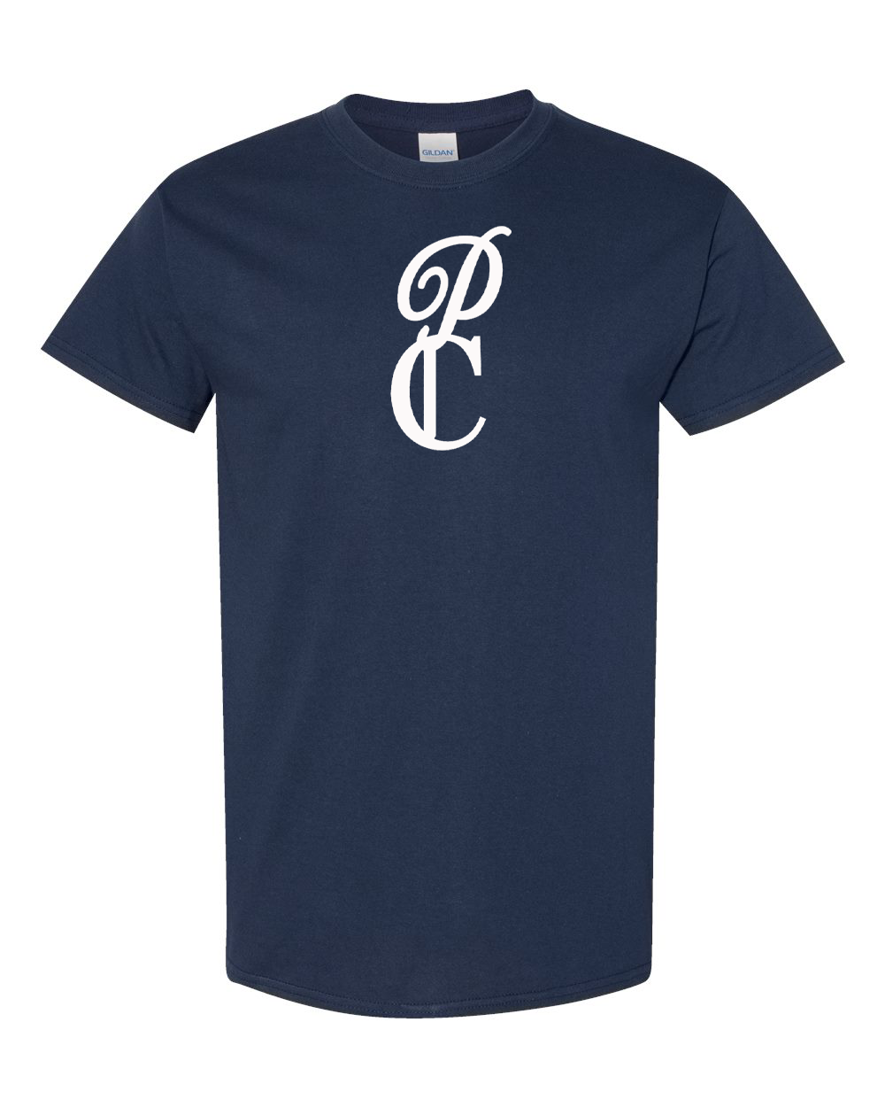 Men's P & C Black Gildan Heavy Cotton T-Shirt