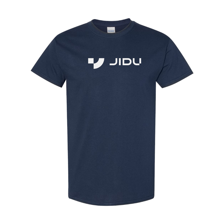 Men's Jidu Logo Cotton T-Shirt