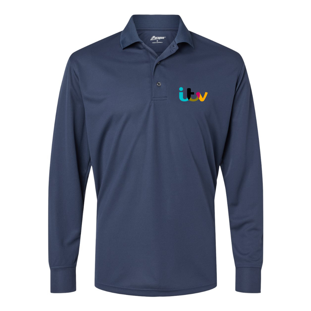 Men's Itv Paragon Prescott Long Sleeve Polo