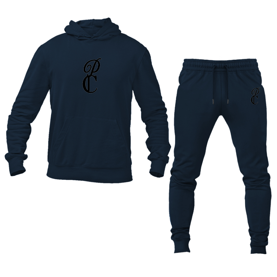 Men's P & C Black Hoodie Joggers Set
