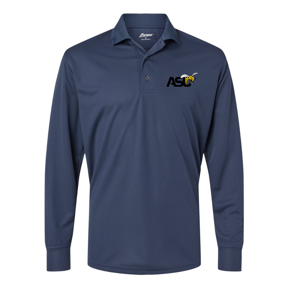Men's Alabama State Hornets Paragon Prescott Long Sleeve Polo