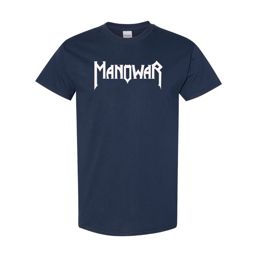 Men's Manowar Logo Cotton T-Shirt