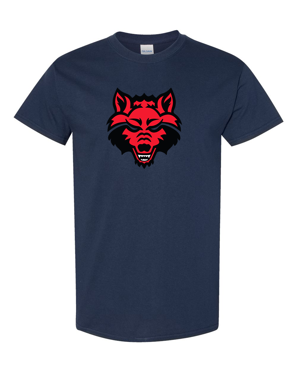 Men's Arkansas State Red Wolves Gildan Heavy Cotton T-Shirt